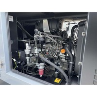Générateur diesel refroidi par eau super silencieux 30 kVA 30 kW 32 kW sur remorque