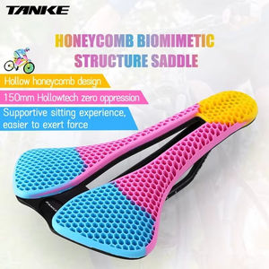 <span class=keywords><strong>Selle</strong></span> respirante pour vélo de route, durable et résistante à l'usure, imprimée en 3D, pour vélo de montagne - Product Image 2