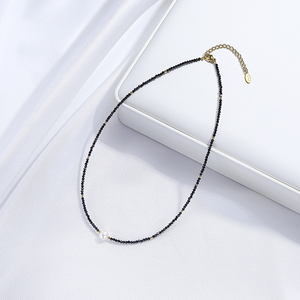 Collar de Cuentas Multicolor con Perla Natural de Agua Dulce, Joyería de Moda para Mujer, Regalo para Fiestas - Product Image 5