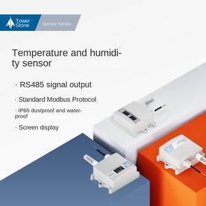 Độ chính xác cao RS485 hiển thị kỹ thuật số không thấm nước nhà kính nhiệt độ độ ẩm Meter cảm biến từ sậy chuyển đổi cho - Product Image 5