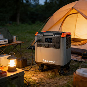 Generador Solar Todo en Uno de 5000W, Listo para Usar, Estación de Energía Portátil LiFePO4 para Acampar al Aire Libre y Emergencias - Product Image 6