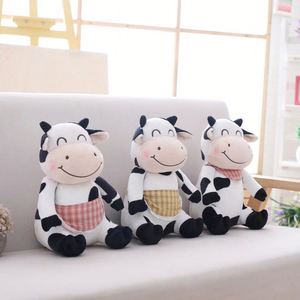 CustomPlushMaker Peluche Vache Assise Mignonne de Dessin Animé avec Tablier, Thème Zodiaque, pour Machine à Pinces, Cadeau d'Anniversaire, Vente en Gros pour Fabricants - Product Image 4