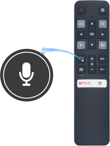 Control Remoto para <span class=keywords><strong>TV</strong></span> TCL de Uso Doméstico, RC802V FUR6, Control por Voz Personalizado, Teclado de Silicona Automático, Código Fijo para <span class=keywords><strong>Proyector</strong></span> - Product Image 5