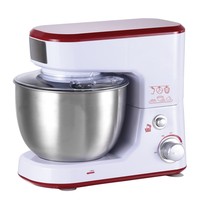 Mélangeur compact de 1000 W, fabrication directe en usine, 4,5 à 5,5 L, structure de table/de support, bol en acier inoxydable, machine à pâtisserie, bol de mélange