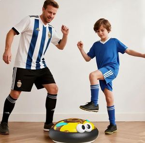 Hot Selling Electric Hover Soccer Ball Children Plastic <b>Floating</b> Football Toys With Led Light Music - Product Image 1