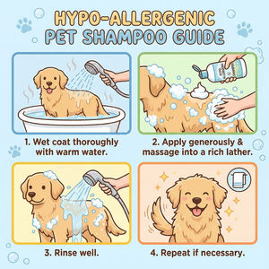 <span class=keywords><strong>Shampoo</strong></span> Ipoallergenico Biologico all'Aloe Senza Lacrime <span class=keywords><strong>per</strong></span> Cuccioli - <span class=keywords><strong>Shampoo</strong></span> Antiprurito Senza Sapone <span class=keywords><strong>per</strong></span> Gattini e Pelli Sensibili - Product Image 3