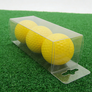 Porta Pelotas de Golf Transparente de PVC, Ecológico y Personalizable, <span class=keywords><strong>para</strong></span> 3 Pelotas, Venta al Por Mayor |   Empaque Colgante Resistente <span class=keywords><strong>para</strong></span> Venta y Almacenamiento de Artículos de Golf - Product Image 5