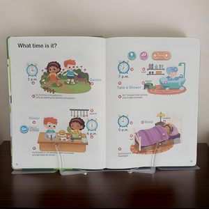Dispositivo Educativo Interactivo Book Sound's First English Words, Juguete de Aprendizaje Hablante de 7.8x10.55 Pulgadas para Niños y Niñas - Product Image 1
