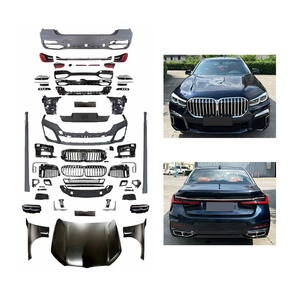 ชุดแต่งรถยนต์ BMW ซีรีส์ 7 รุ่น G12 ปี 2016-2018 อัพเกรดปี 2022 กันชนหน้า ฝากระโปรงหน้า ไฟหน้า กันชนหลัง ไฟท้าย ชุดแต่งตัวถัง - Product Image 1
