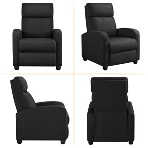 Ensemble de canapés inclinables électriques en cuir, fauteuil pivotant à bascule, chaise à bascule massante pour salon et salle à manger, Sillon Sillas Reclinable - Product Image 5