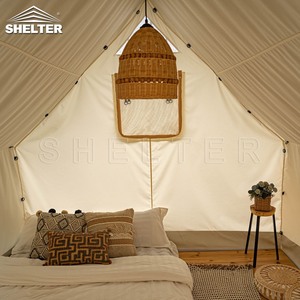 Nuevo diseño Hotel Camping tienda de campaña de lujo al aire libre glamoroso lona <span class=keywords><strong>Safari</strong></span> tienda para resorts - Product Image 4