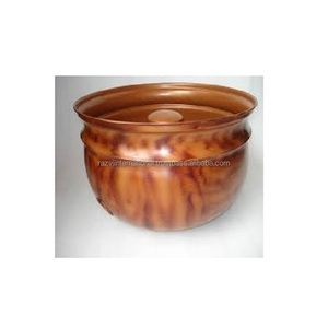 Petits pots de tuyau d'arrosage élégants Grands pots de fleurs et jardinières en métal avec un design élégant pour une utilisation en extérieur - Product Image 2