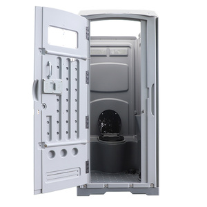 Toilettes mobiles en PEHD pour chantier extérieur, toilettes d'urgence simples tout-en-un, toilettes temporaires pour la location commerciale - Product Image 3