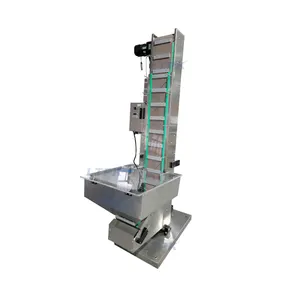 Automatic Bottle Plastic Metal Aluminum Cap Cover Lid Feeding Machine Elevator Sorter Lift Conveyor for Production Line