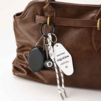 Porte-clés OEM, porte-monnaie, mini-portefeuille, étui à monnaie en silicone, design simple, accessoire suspendu pour sac à main