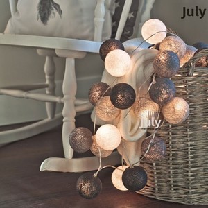 Guirnalda <span class=keywords><strong>de</strong></span> <span class=keywords><strong>Luces</strong></span> LED 3M <span class=keywords><strong>de</strong></span> 20 LED, Cadena <span class=keywords><strong>de</strong></span> Lámparas <span class=keywords><strong>de</strong></span> Globo Coloridas, Recargable, Impermeable IP44, Linterna Navideña, Decoración Festiva DC - Product Image 6