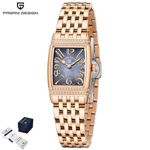 Reloj de Pulsera de Cuarzo para Mujer Pagani Design PD-1737 1737, Acero Inoxidable, Resistente al Agua, Elegante, Casual, de Lujo - Product Image 6