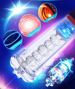 Electric <strong>Penis</strong> Pump Enlargement <strong>Extender</strong> for Men-Rechargeable IPX7 Waterproof Portable Masturbation Tool - Product Image 3