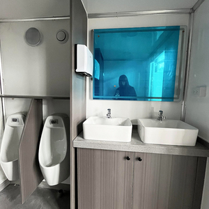 La migliore vendita in contenitore rimorchio moderno modulare toilette portatile bagno - Product Image 5