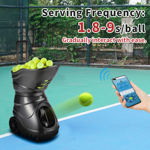 SIBOASI-lanzador automático de pelotas de tenis, máquina de tiro por palline da Tennis, T2202A - Product Image 3