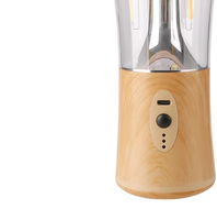Lampe de camping portable à filament de tungstène, étanche IP65, dimmable, multifonctionnelle, rechargeable, LED, longue autonomie