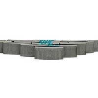 Segment de découpe en diamant Arix pour béton armé, pour foret à noyau, pour béton dur et armé