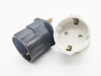 Adaptateur européen universel européen voyage ue vers royaume-uni prise européenne Schuko 2 broches à 13 Amp 3 broches prise Type C à Type G