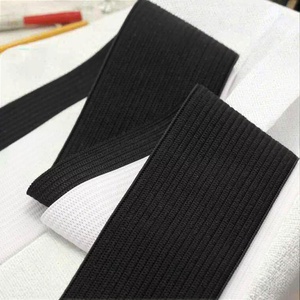 Eco-Friendly High Elasticity Herringbone Style Hook-And-<strong>Loop</strong> Band Soft Inner Polyester Thin <strong>Webbing</strong> with Customizable Width - Product Image 1