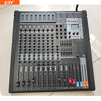 Amplificateur-mixeur TFB12D/ TFB16D/TFB24D 12/16/24 canaux 1000W*2CH 8 Ohms avec Bluetooth et enregistrement USB, double effets DSP 24+8, 3 AUX