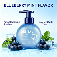 Pasta Gigi Pemutih Perawatan Mulut Terbaik, Rasa Blueberry Mint, Anti-Karies, Untuk Penggunaan di Rumah, 200g