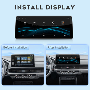 Radio para Auto GHive de 12.3 Pulgadas con <span class=keywords><strong>GPS</strong></span>, Navegación, WIFI, FM, RDS, BT, Android Multimedia y Carplay para <span class=keywords><strong>Honda</strong></span> <span class=keywords><strong>CRV</strong></span> - Product Image 2