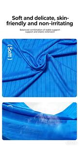 เสื้อกล้ามวิ่งมาราธอน OEM XH รุ่น Unisex แบบซับลิเมชั่น แห้งเร็ว ระบายอากาศได้ดี พิมพ์ลายด้วยความร้อน ผลิตจากผ้าโพลีเอสเตอร์ที่เป็นมิตรต่อสิ่งแวดล้อม - Product Image 3