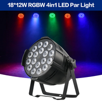 Éclairage de scène LED PAR RGBW pour événements Ambilight OneTouch Dimmer Étanche Étanche IP33 Blanc chaud doux