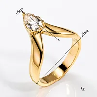Birnenförmiger, leuchtend grüner Tropfen-Edelstein, eingelegt in Edelstahl, modischer Ring mit gedrehtem Band, Schmuck für Damen, für den Alltag und Partys.