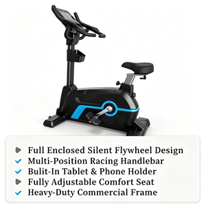 Indoor Magnetic Cardio Bike High Load Continuous Use For Commercial Gym - Product Image 3