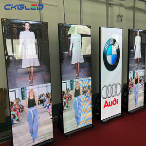 Di chuyển p1.86 quảng cáo thiết bị <span class=keywords><strong>LED</strong></span> hiển thị áp phích tường kỹ thuật số biển xách tay <span class=keywords><strong>LED</strong></span> Poster màn hình - Product Image 4