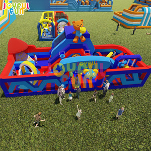 JOYFUL FUN Parco Divertimenti Gonfiabile Commerciale a Tema Orsacchiotto per Bambini, Giochi Gonfiabili per Parchi di Divertimento - Product Image 2