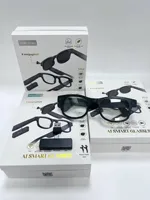 نظارات AIMB-G1 ماكس الذكية للترجمة الفورية للمكالمات والدردشة بالذكاء الاصطناعي وتحرير الصور وتسجيل الفيديو بدون استخدام اليدين