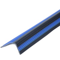 Profilé de marche d'escalier moderne en vinyle PVC souple de qualité supérieure, largeur 50 mm, sûr, élégant, antidérapant, durable, simple, garantie 2 ans