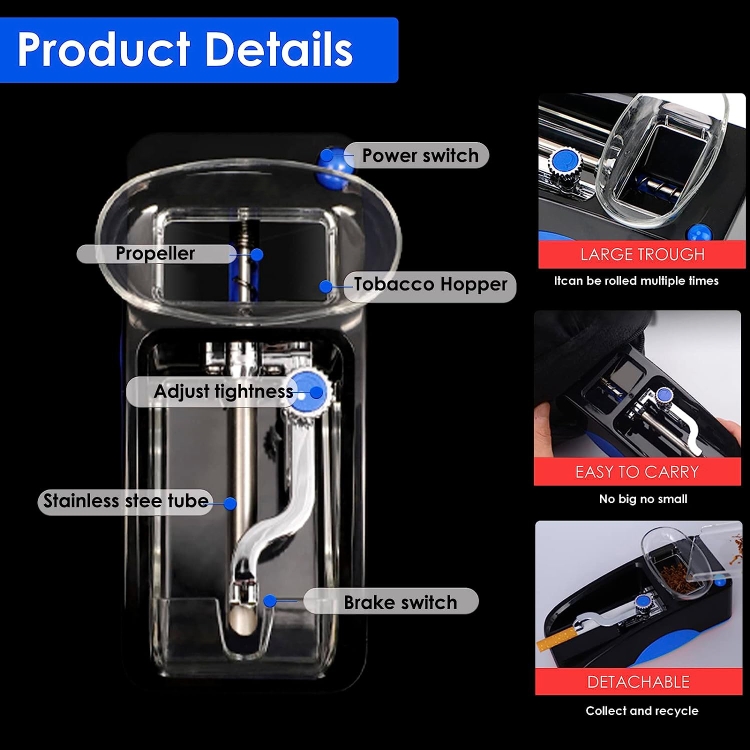 Automatic Electric Cigarette Rolling Machine