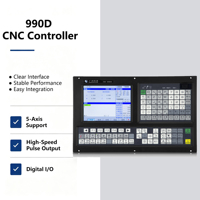 Système de commande de machine de rectification CNC 5 axes KY-990D d'occasion, contrôle servo PLC, mémoire 128 Mo, garantie 1 an, rectification automatique