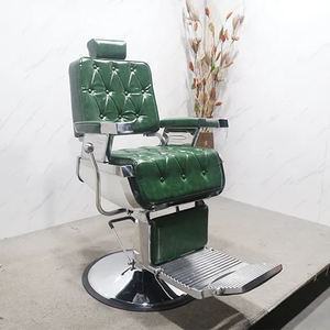 Silla de barbero reclinable con control de mango antiguo, sillas de espera de barbería reclinables estándar de <span class=keywords><strong>Europa</strong></span> - Product Image 5