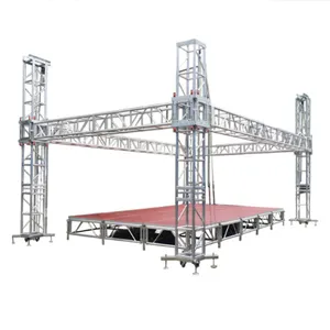 Aluminum Display Stage Truss Roof Truss Wedding Events Truss For Show