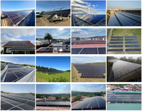 Sistem Energi Surya Hibrida 40-60VDC 15kW 10kW 15kW 20kW 30kW Paket Sistem Surya Lengkap Dengan Inverter Deye untuk Pasokan Rumah Tangga