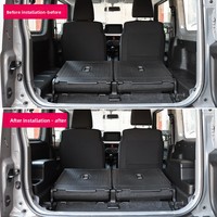 Boîte d'accoudoir arrière avec porte-gobelets et rangement pour Suzuki Jimny JB74 2019-2026, pièces de modification intérieure, en stock, promotion
