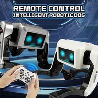 Interaktiver Tanzender & Soundaktiver Multifunktionaler Ferngesteuerter Hund Elektronisches Programmierbares KI-Smart-Roboterhund-Spielzeug für Kinder