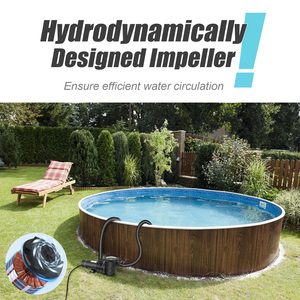 Pompe <span class=keywords><strong>de</strong></span> piscine hors sol 1,5 CV à vitesse unique, très vendue, écoénergétique pour la filtration <span class=keywords><strong>de</strong></span> <span class=keywords><strong>l</strong></span>'eau <span class=keywords><strong>de</strong></span> piscine - Product Image 3