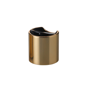 ODM Livraison rapide Bouchon supérieur en aluminium argenté brillant avec intérieur blanc 24/410 - Product Image 5