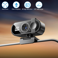 4K 2K 1080P Otomatik Odaklamalı Web Kamerası Full HD Kamera Dizüstü Bilgisayar PC Windows IOS İçin Mikrofonlu Video Görüşmesi Oyuncu Canlı Yayın