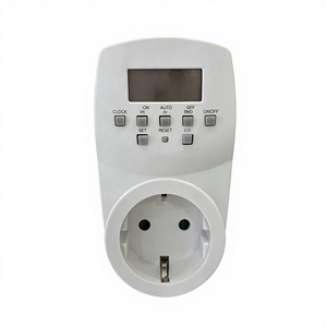 ตัวตั้งเวลาแบบดิจิตอลขนาดเล็ก ตั้งโปรแกรมได้ 24 ชั่วโมง 7 วัน 8 ปุ่มเพื่อการใช้งานง่าย เปลี่ยนเวลาได้ง่ายสำหรับตัวตั้งเวลาฤดูร้อน - Product Image 1